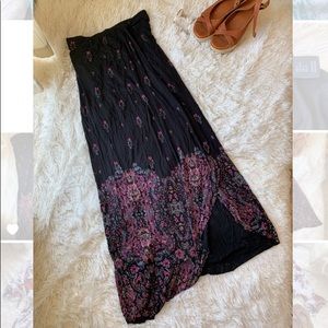 Cynthia Rowley Maxi Skirt Paisley design pattern